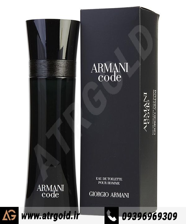 ادو تویلت مردانه جورجیو آرمانی مدل Armani Code حجم 125 میلی‌ لیتر