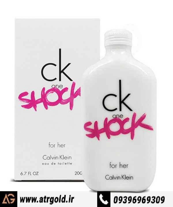 دو تویلت زنانه کلوین کلاین مدل CK One Shock For Her حجم 100 میلی لیتر